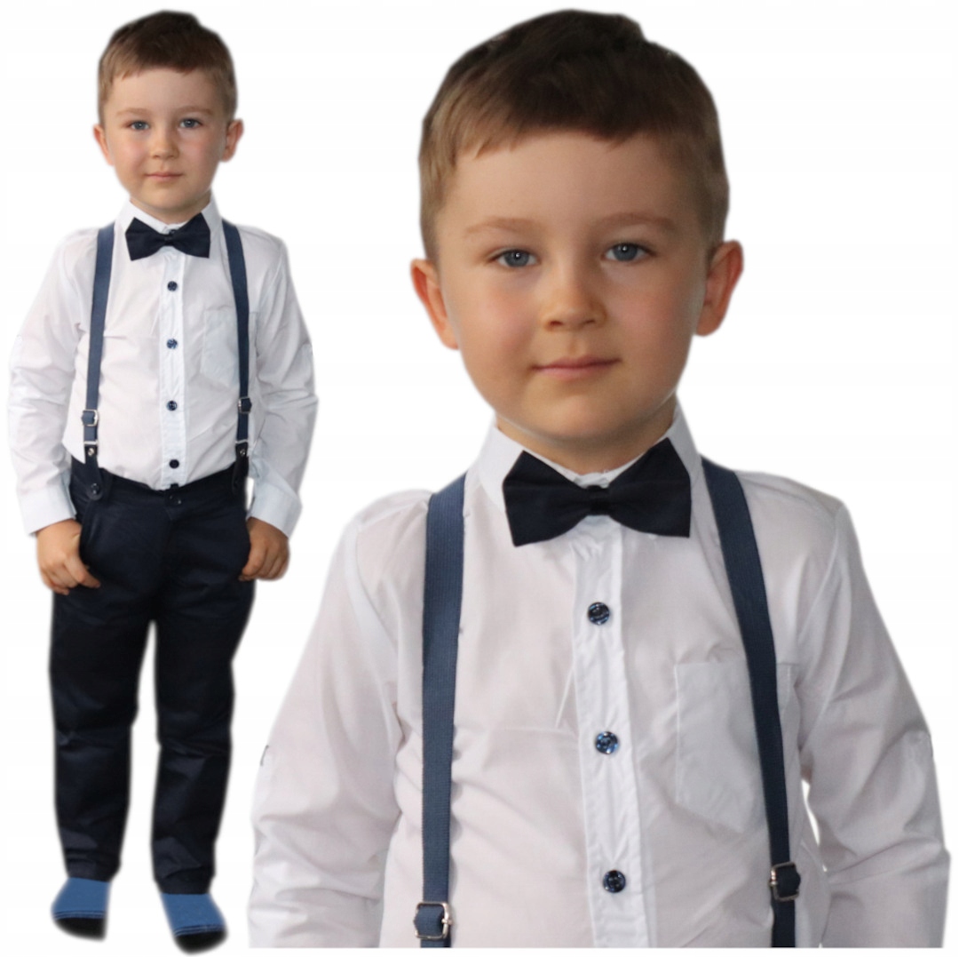 

Garnitur Elegancki Komplet 4-części Mucha 4 lata