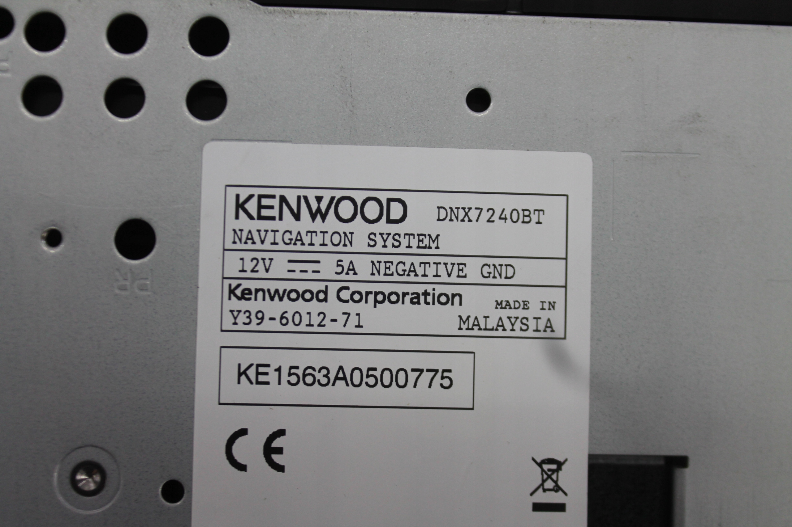 RADIO Navigation KENWOOD DNX7240BT MITSUBISHI