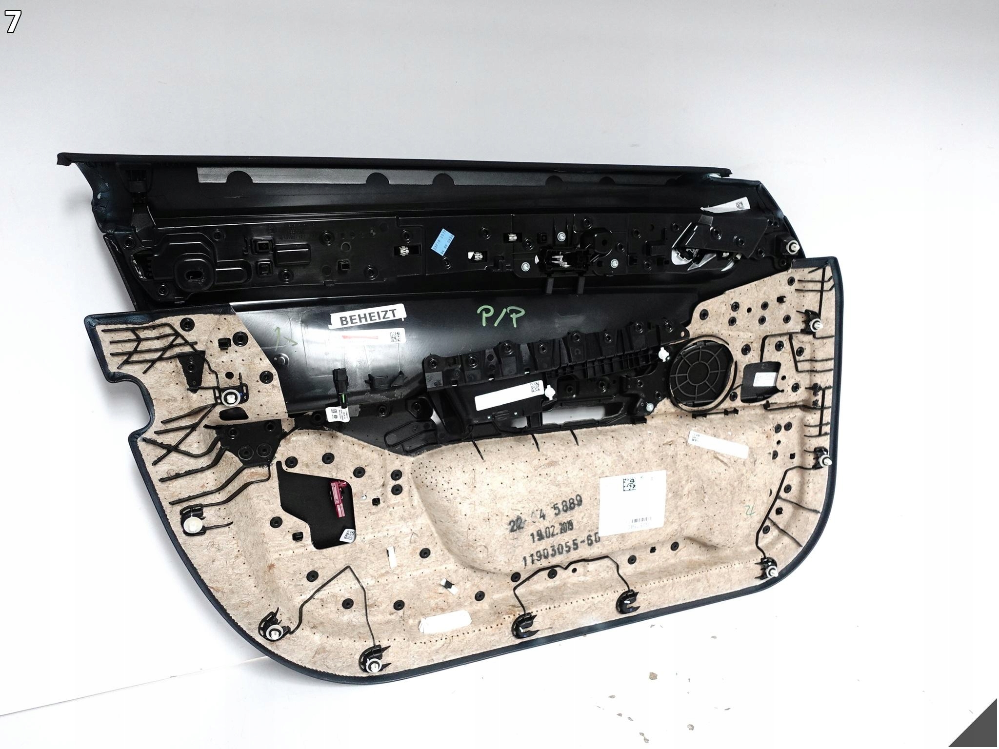 BMW 7 G12 19-22 upholstery leather DEKOR handle levers door front R