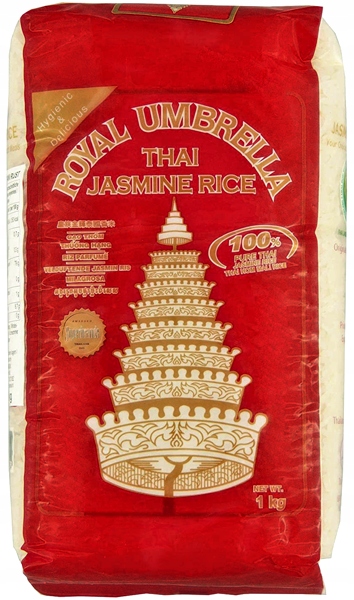 Levně 4X Jasmínová rýže Premium Aaa 1 kg Royal Umbrella