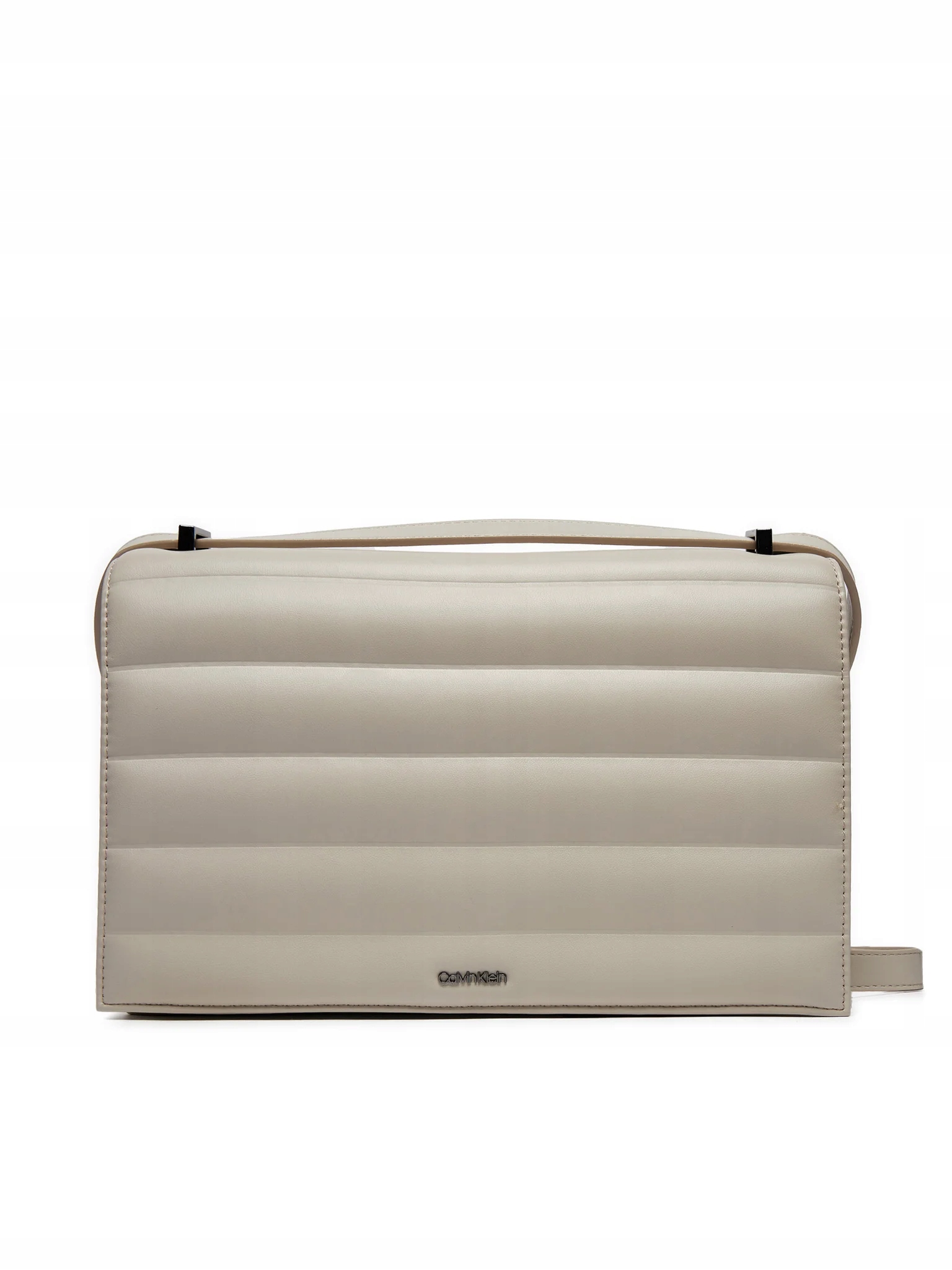 Calvin Klein Kabelka Line Quilt Md Conv Shoulder Bag K60K612117 Šedá