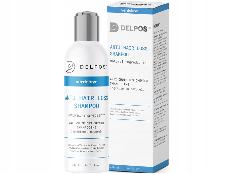 Szampon Verdelove Delpos Przeciw wypadaniu włosów 200 ml