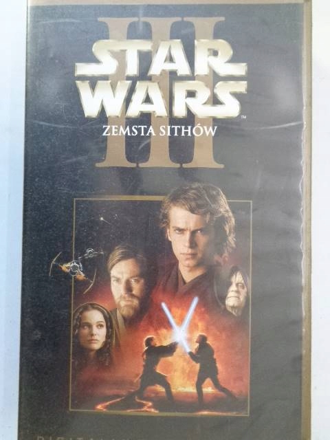 Star Wars III Zemsta Sithów VHS kaseta wideo • Opinie - Allegro
