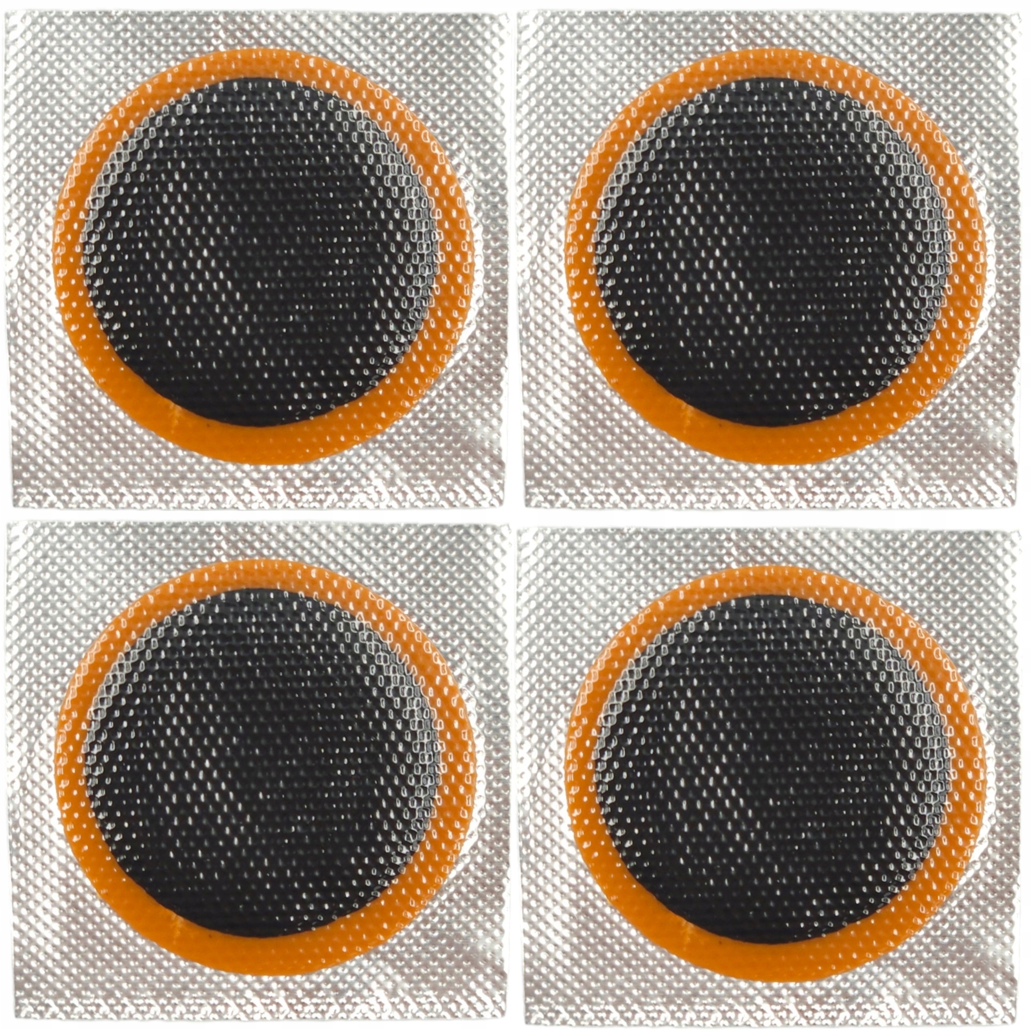 

4x łatka rowerowa do naprawy dętki, okrągła 32mm