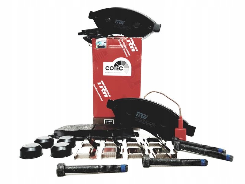 GDB1681 - TRW ГАЛЬМІВНІ КОЛОДКИ ПЕРЕДНІ CITROEN JUMPER 2006-