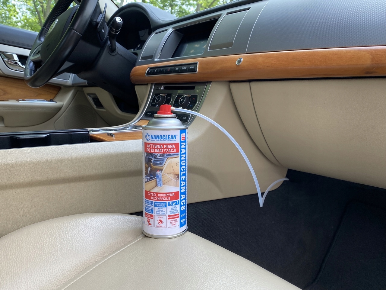 AC8 PIANKA DO ODGRZYBIANIA KLIMY ATEST PZH 5W1 Producent Nanoclean