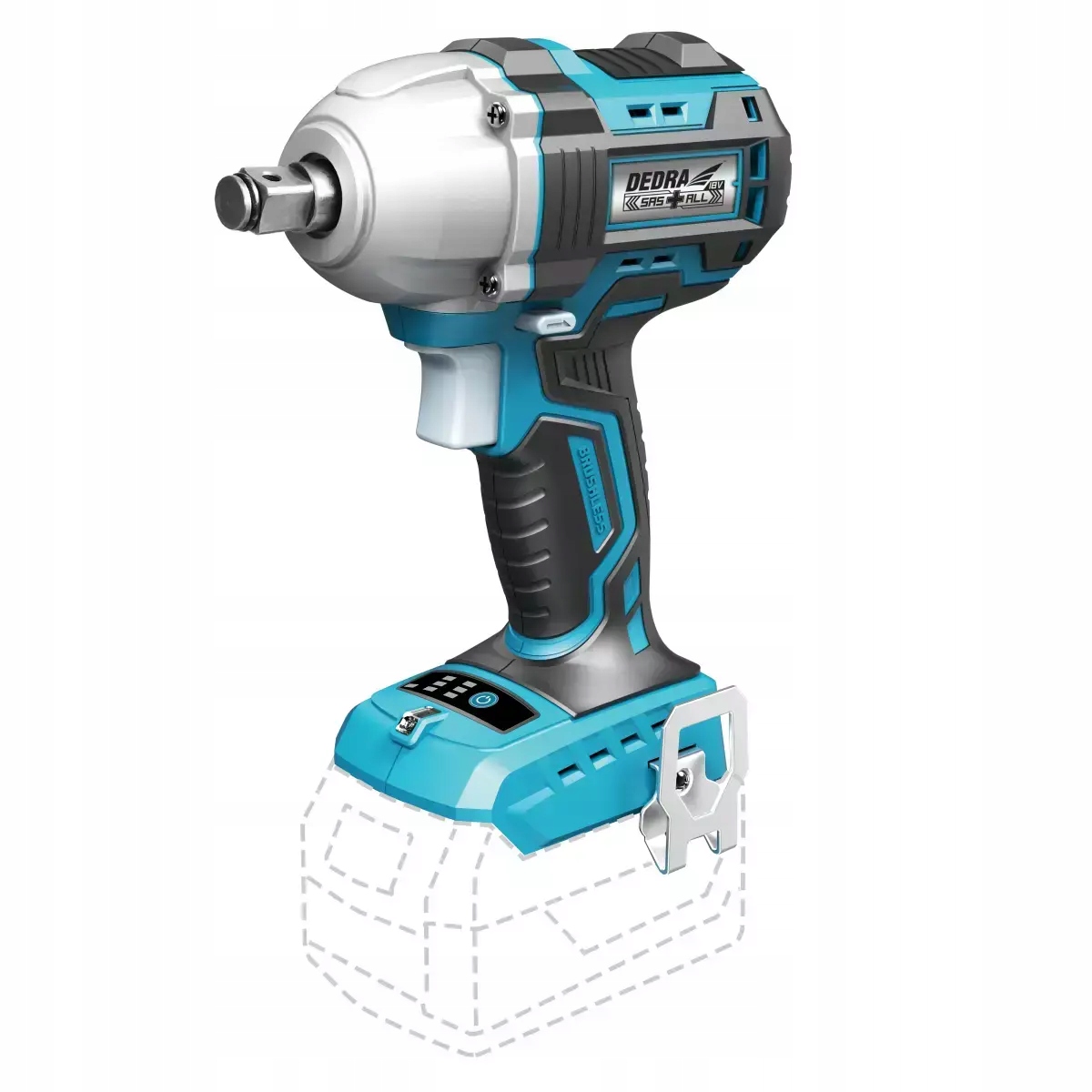 KLUCZ UDAROWY 1/2 bezszczotkowy 450Nm aku 18V