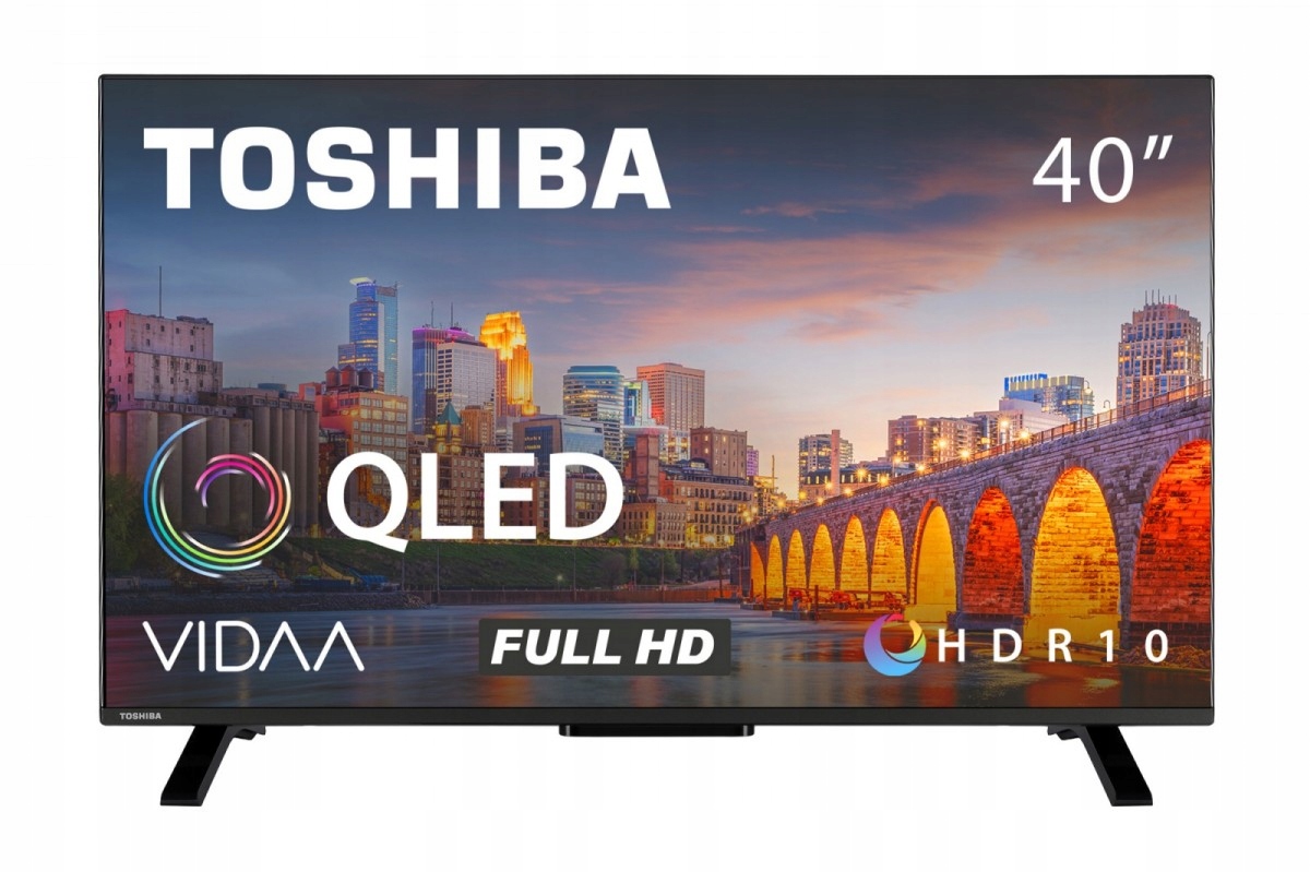 Toshiba Telewizor Led 40 cali 40QV2F63DG