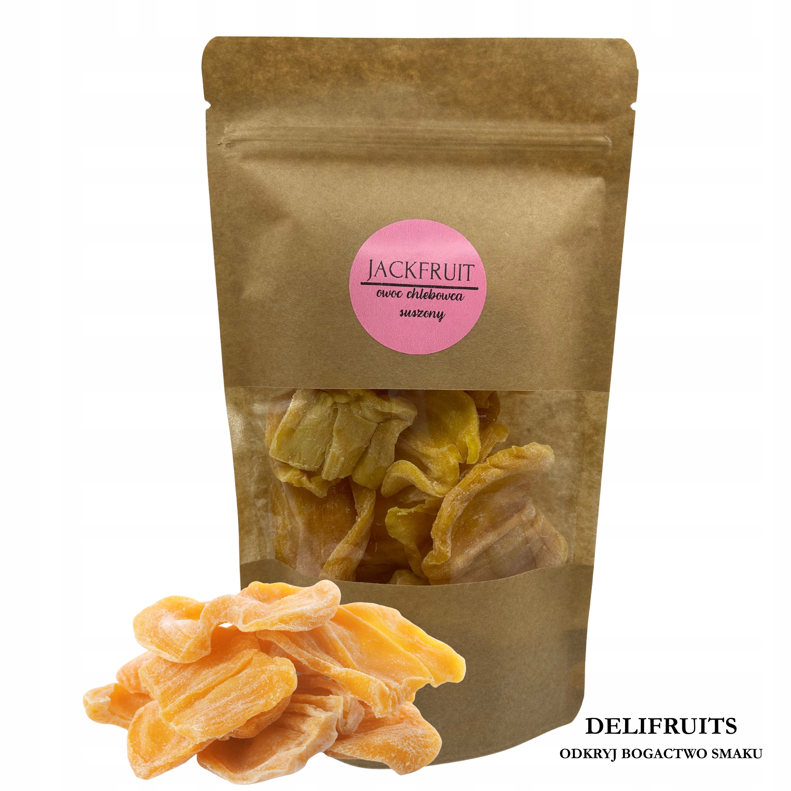 Levně Jackfruit Ovoce Chlebovníku Sušené 1 Kg (1000 G) Zdravé Ovoce Delifruits