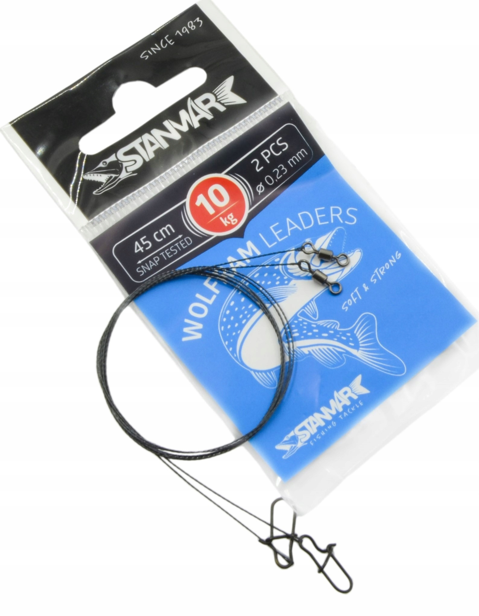 Przypon Wolfram Stan-Mar 45CM/10KG 2SZT