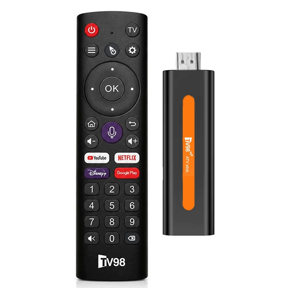 Přehrávač Multimediální nástavec Android 14 Smart Tv Stick Box WiFi 2/16