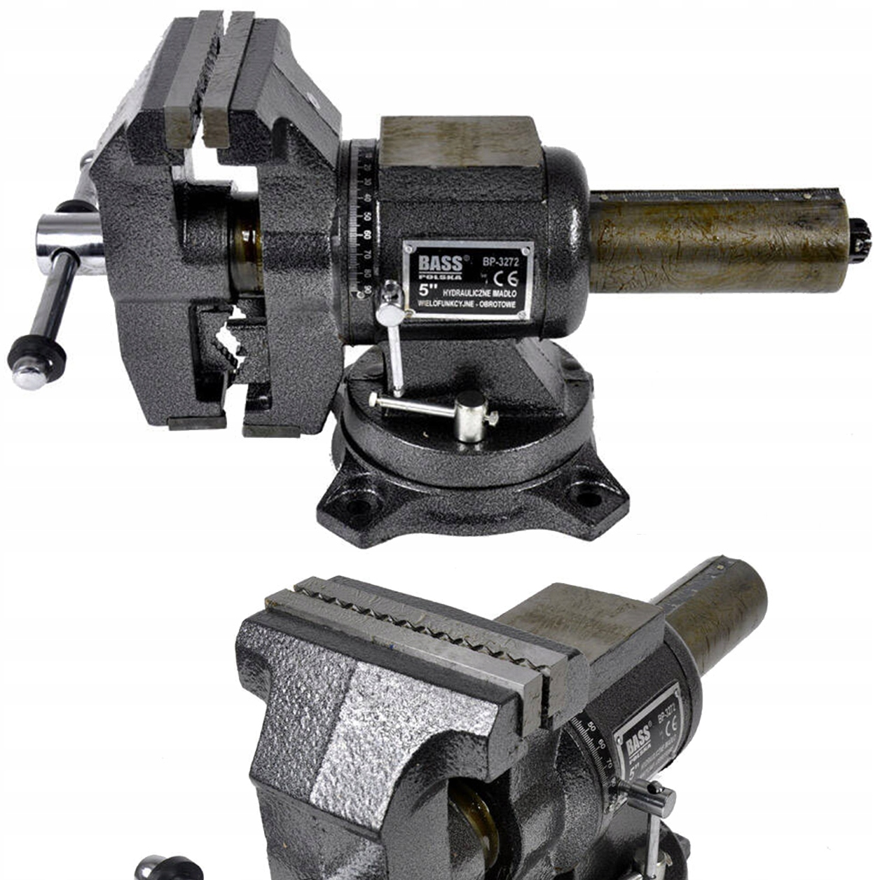 Бас поворотний Лещата труби багатофункціональний 125 мм 5