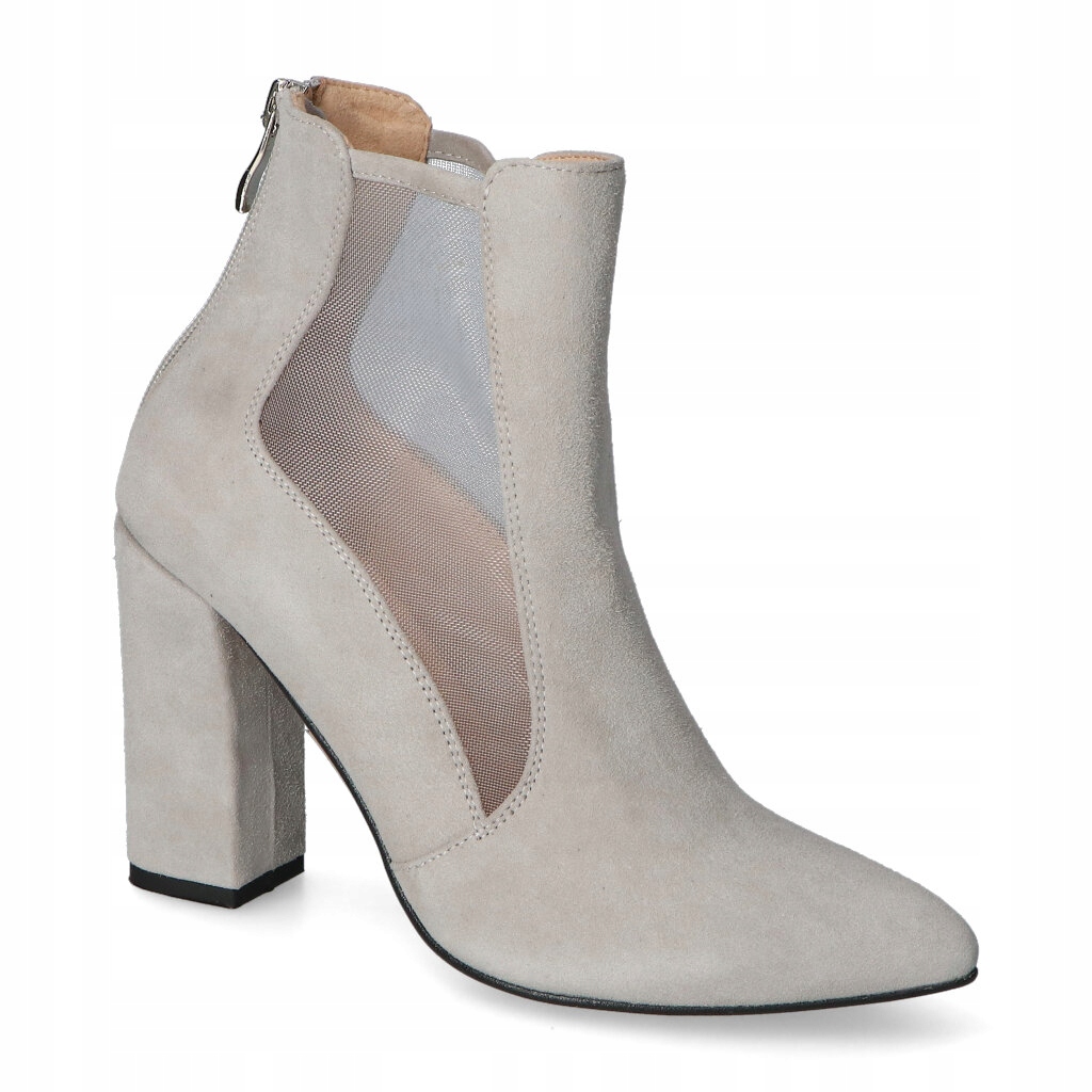 Kotníkové Boty Damiss 242 Šedý semiš 37