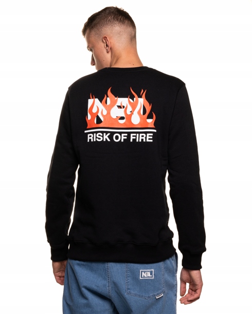 Mikina New Bad Line Risk Black Nbl vel. M