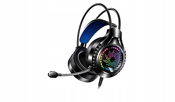 SŁUCHAWKI NAUSZNE MULTIMEDIALNE Z MIKROFONEM Q7 WTYCZKA TYPU JACK