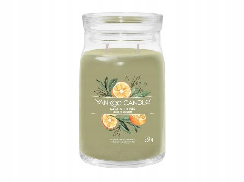 Yankee Candle Sage &amp; Citrus svíčka 567g