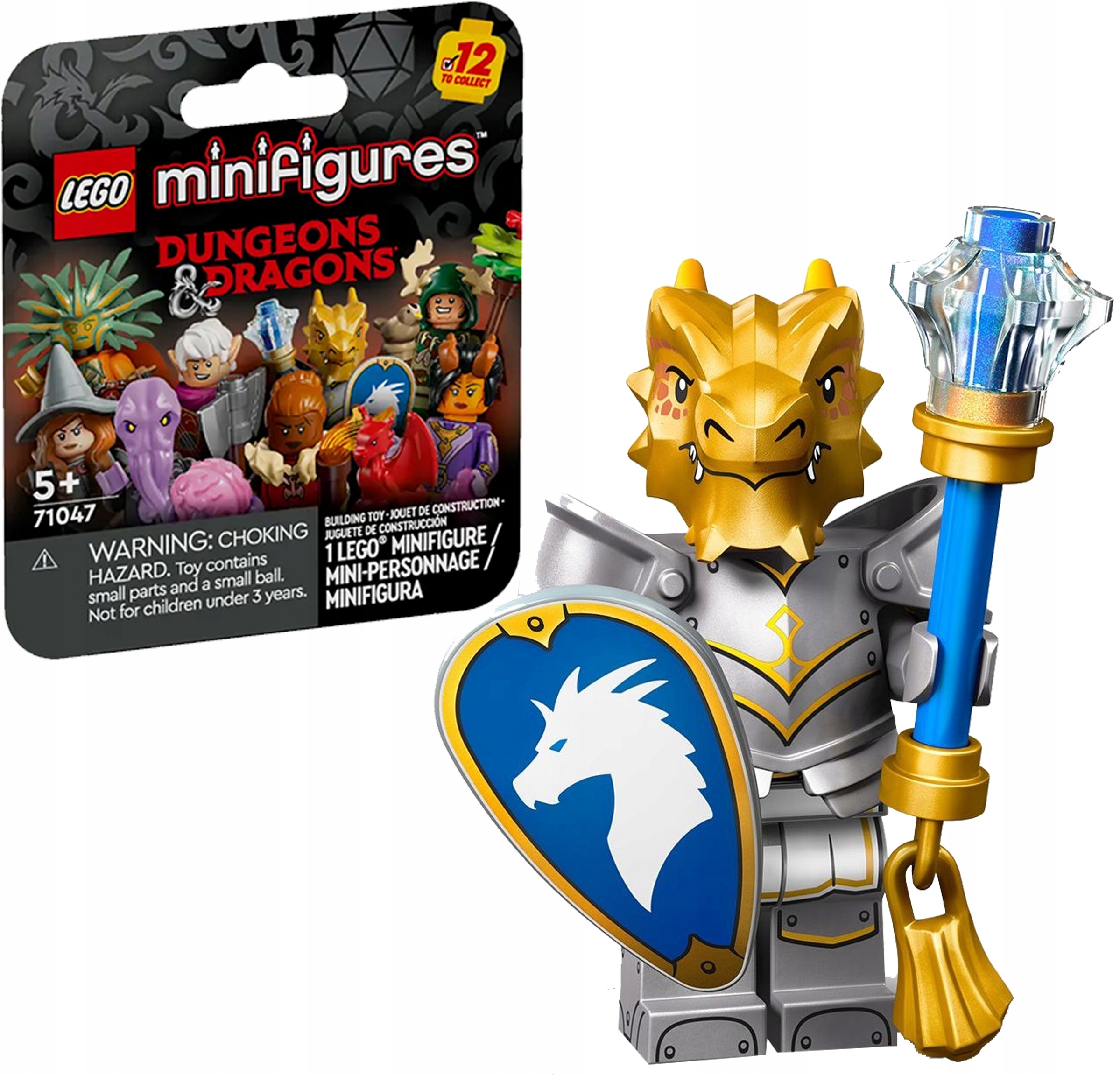 Lego Minifigures Dungeons & Dragons 71047 Smoczy Paladyn