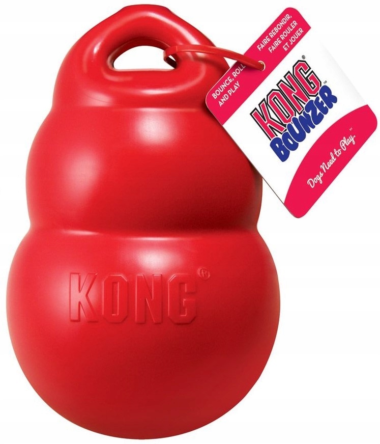 

Kong Bounzer Zabawka dla psa z Gumy Średnia Hit!