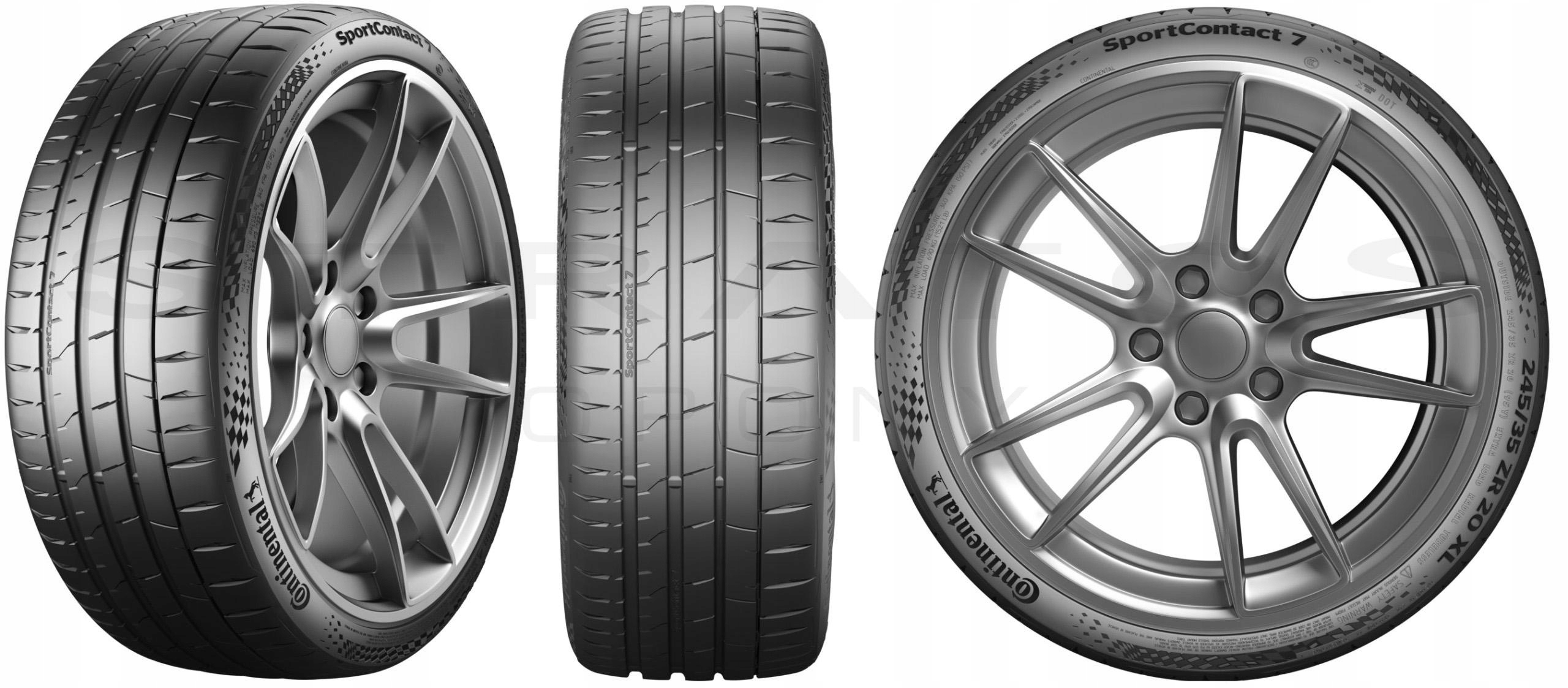 

4x 235/35/19 Y XL Fr Continental Sportcontact 7