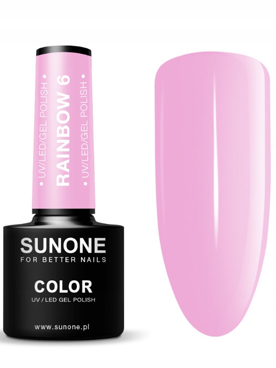 

Sunone Lakier hybrydowy Rainbow 6 Uv/led 5 g