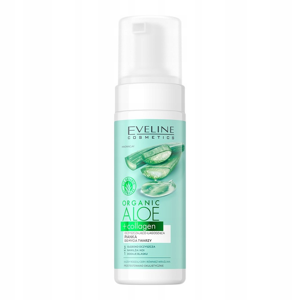 

Eveline Cosmetics Organic Aloe pianka do twarzy