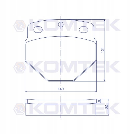 29747 - Тормозные колодки DON Bova Van Hool Setra 0398841