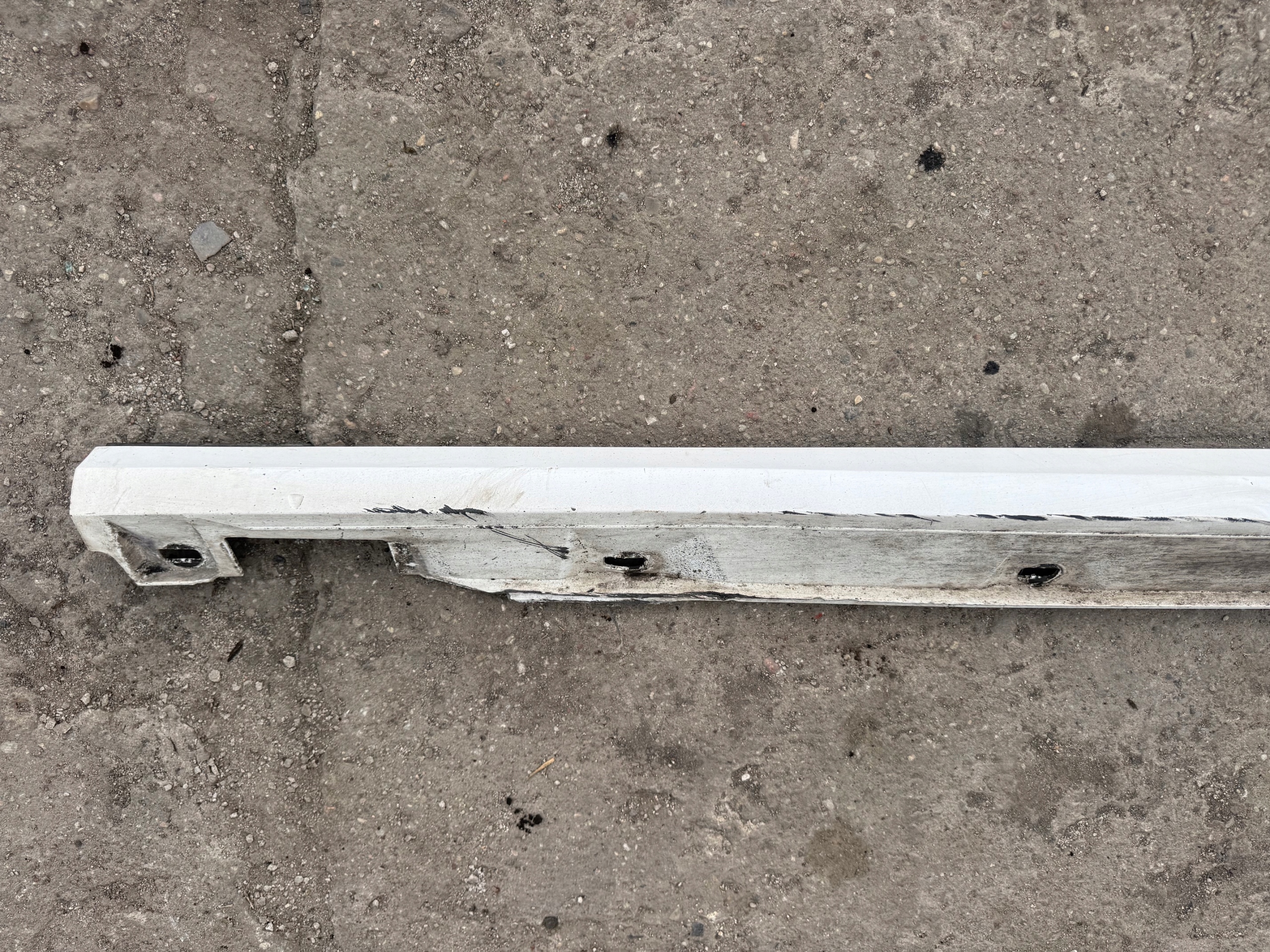 AUDI A6 C7 LIFT LY9C moulding cap threshold threshold left left 4G0853855K