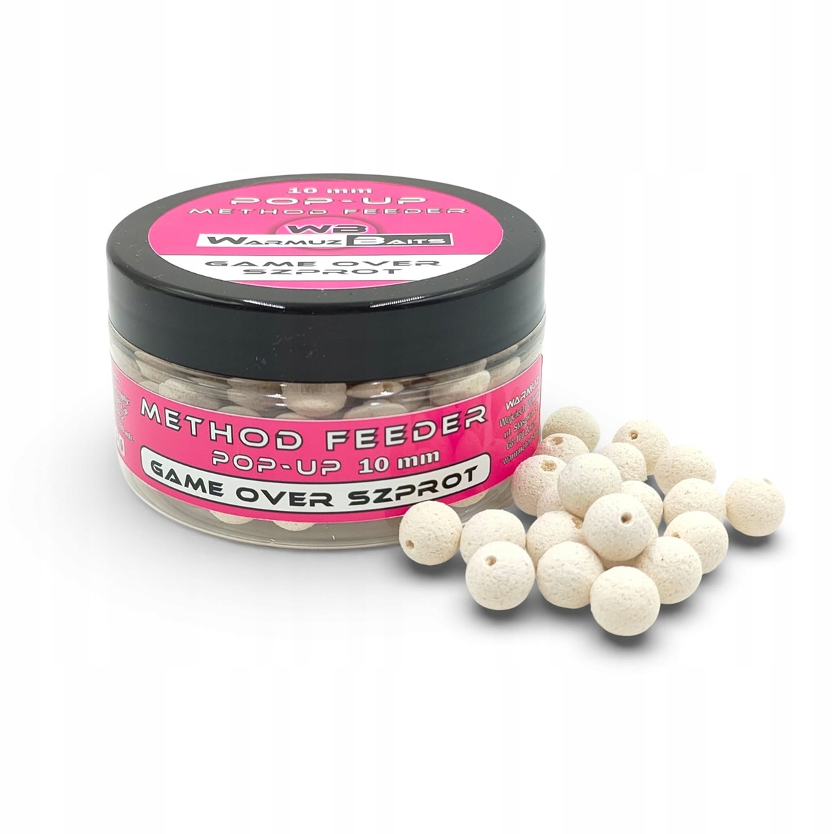Kulki Warmuz Baits Pop Up Game Over Szprot 10mm