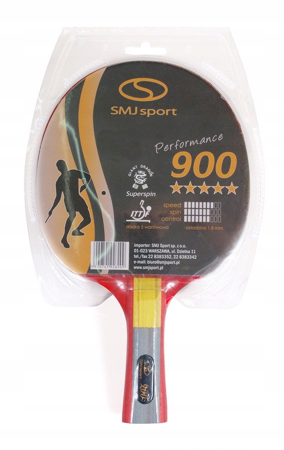 Rakietka Paletka Tenis Ping-ponga Smj 900 Ittf