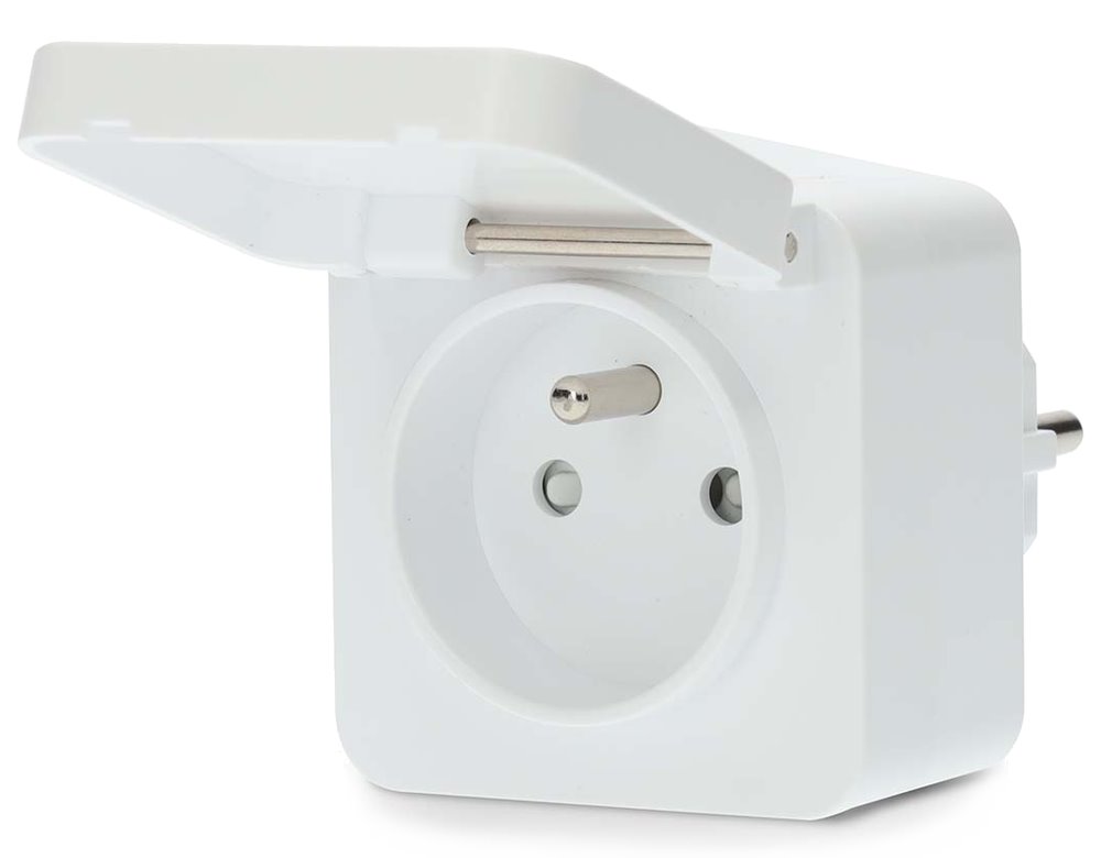 Nedis WIFIPO130EWT WiFi Chytrá Zásuvka IP44 Typ E (cee 7/6)| -10