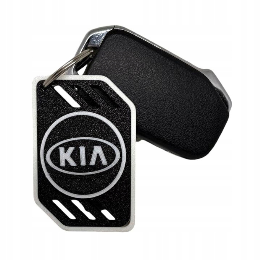 BRELOK DO KLUCZY Z OBROTOWYM LOGO _ KIA