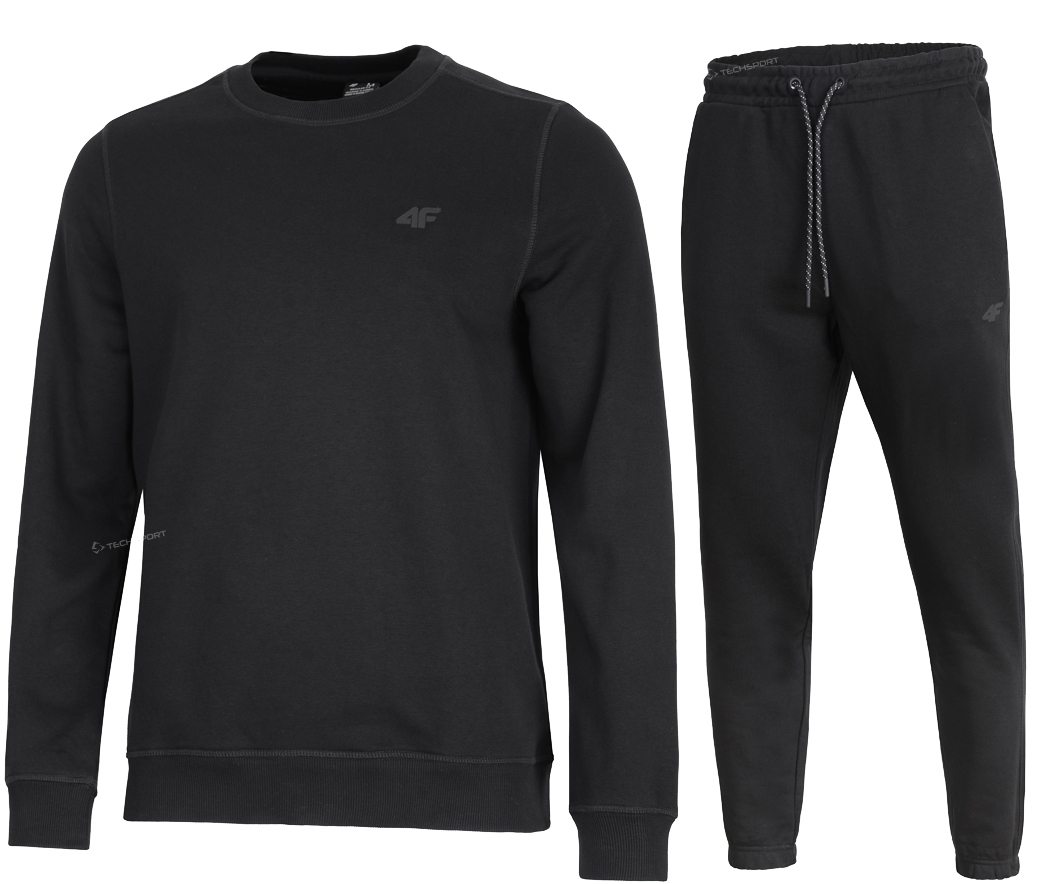 4F Męski Dres Bawełna Komplet Bluza Spodnie rozm M