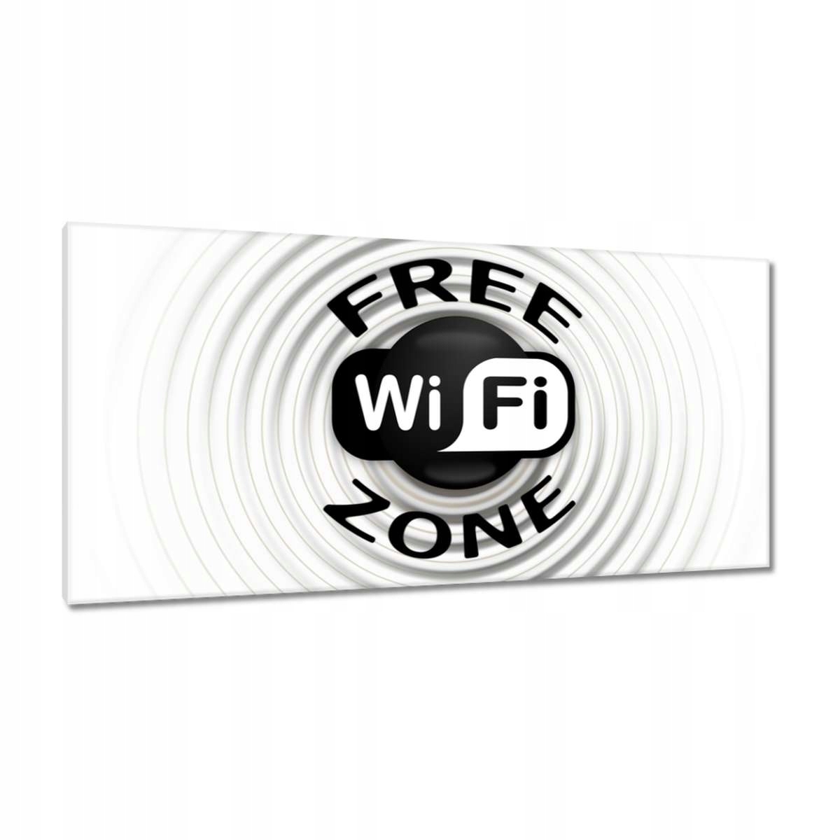 Obrazy 115x55 Free Wifi Zone