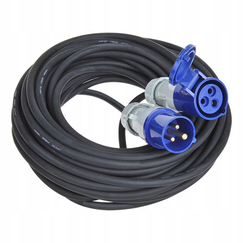 PRZEDŁUŻACZ CEE 20M 3x2,5MM² 230V 16A IP44 DO KAMPERA PRZYCZEPY CAMPING