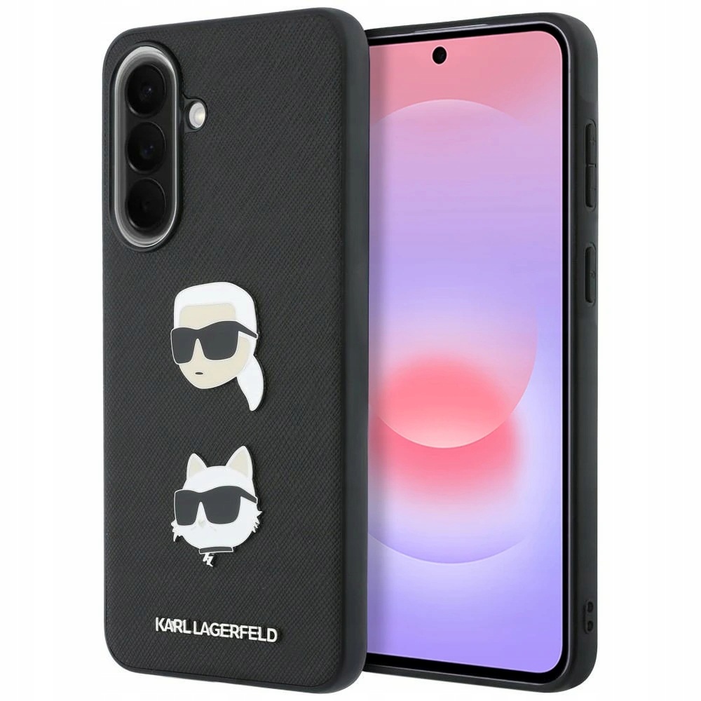 Karl Lagerfeld Hardcase K&c Heads etui do Samsung Galaxy A37 5G czarne
