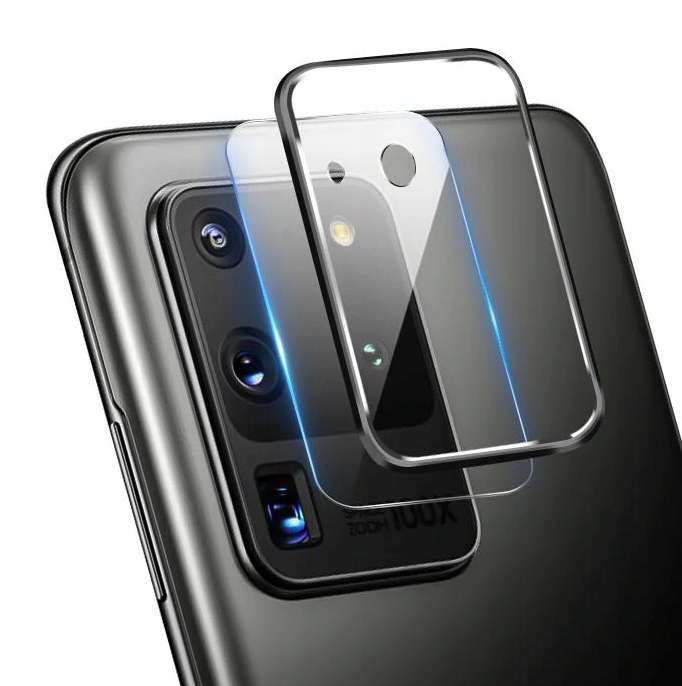SZKŁO NA APARAT + RAMKA ALU DO SAMSUNG S20 ULTRA