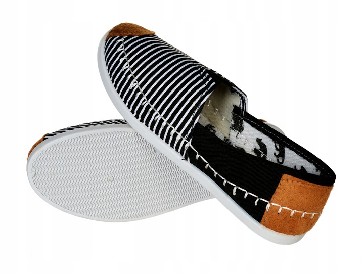 

Trampki Tenisówki Espandryle damskie Czarne /76-1/