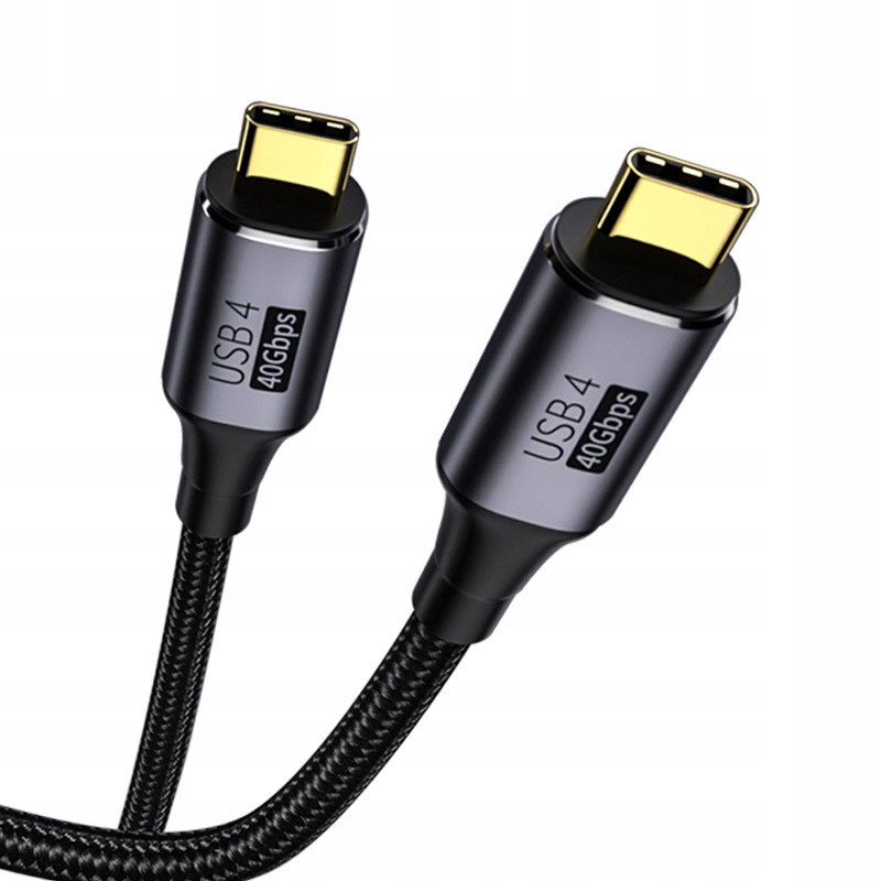 

Kabel USB4 Thunderbolt 100W 40GB 8K 60Hz Av 1,2m