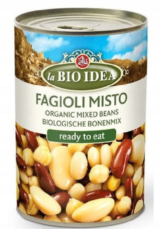 La Bio Idea Fazole mix (konzerva) Bio 400 g