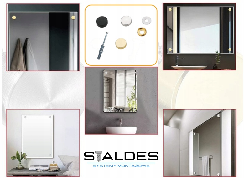 Zaślepka Maskownica Dekoracyjna Ozdobna ZŁOTY 16 Wysokość produktu 0.5 cm