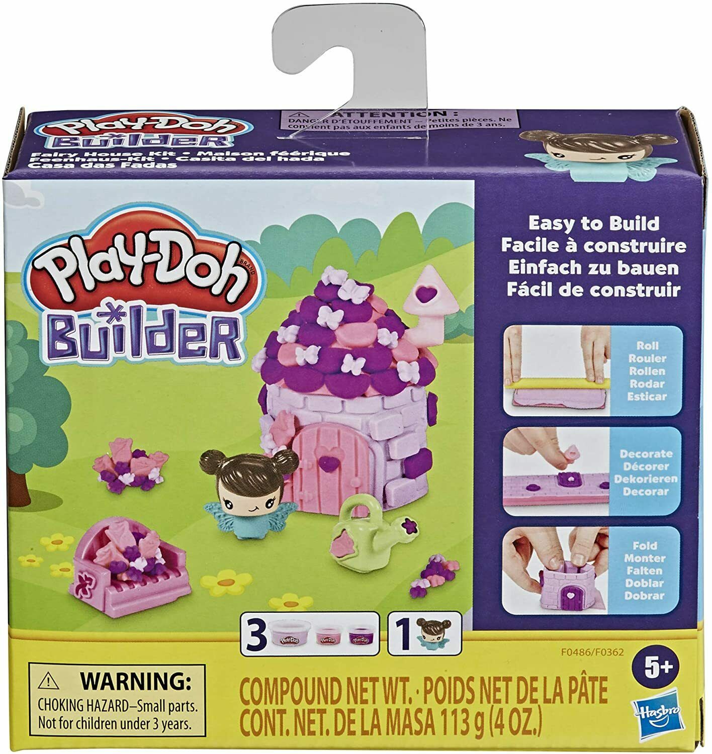 

Play-doh Builder Domek Wróżki F0486