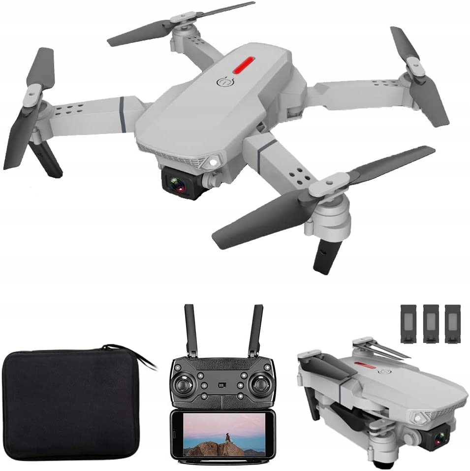 

Hd 4K Dron Z 2X Kamera Stała Wysokość Z 3BATERIA