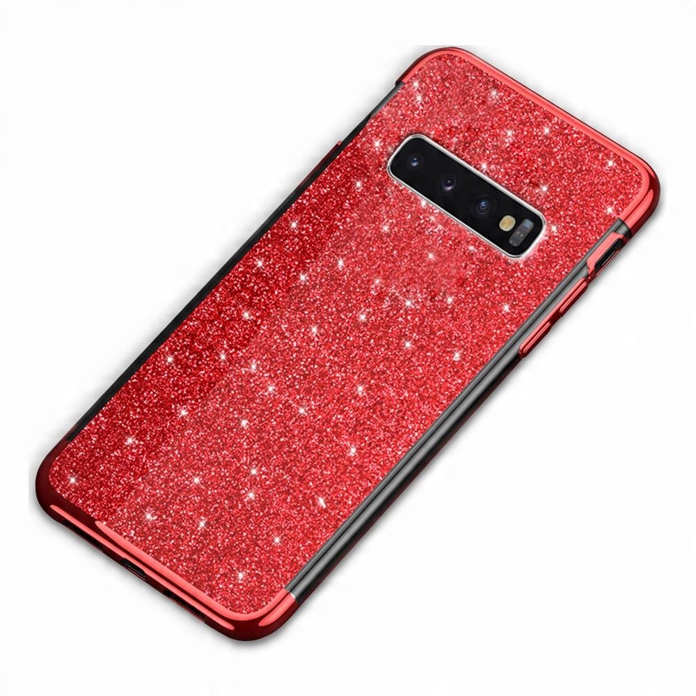 

Etui Brokatowe Różowe do Samsung Galaxy S10