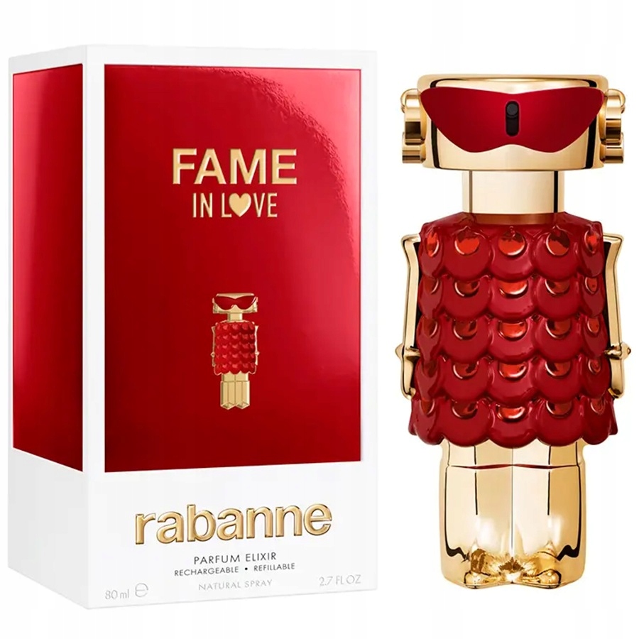 Parfémovaná voda Rabanne Fame In Love Parfum Elixir pro ženy 80 ml