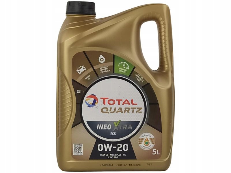 

Olej syntetyczny Total Ineo Xtra EC5 5 l 0W-20