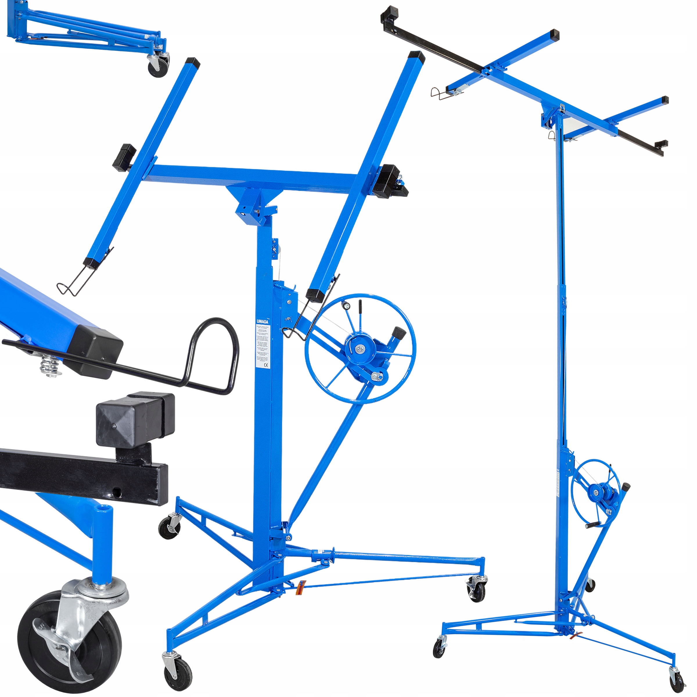 PODNOŚNIK PŁYT GIPSOWYCH GK GIPSOWO- KARTONOWYCH DO REGIPSU OSB STOJAK