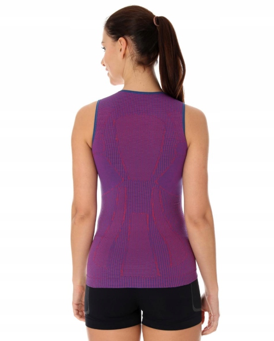 Koszulka damska Bezrękawnik Brubeck 3D Run PRO M Dekolt okrągły