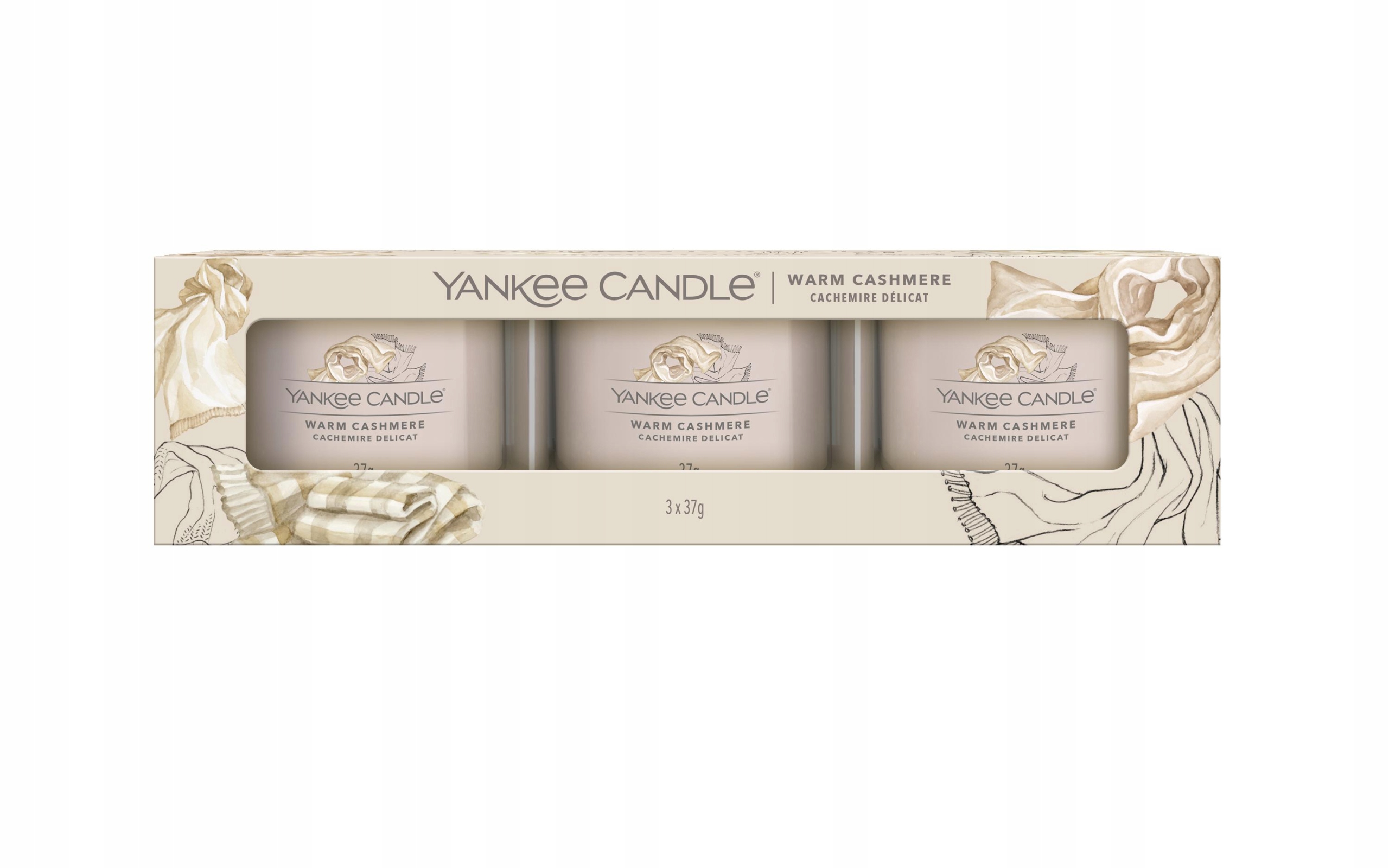 

Yankee Candle zestaw świec mini Warm Cashmere