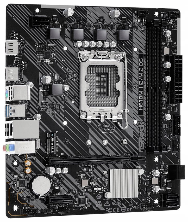 ASRock H610M-H2/M.2 D5 LGA1700 Intel H610 2x DDR5 2x Hdmi M.2 m