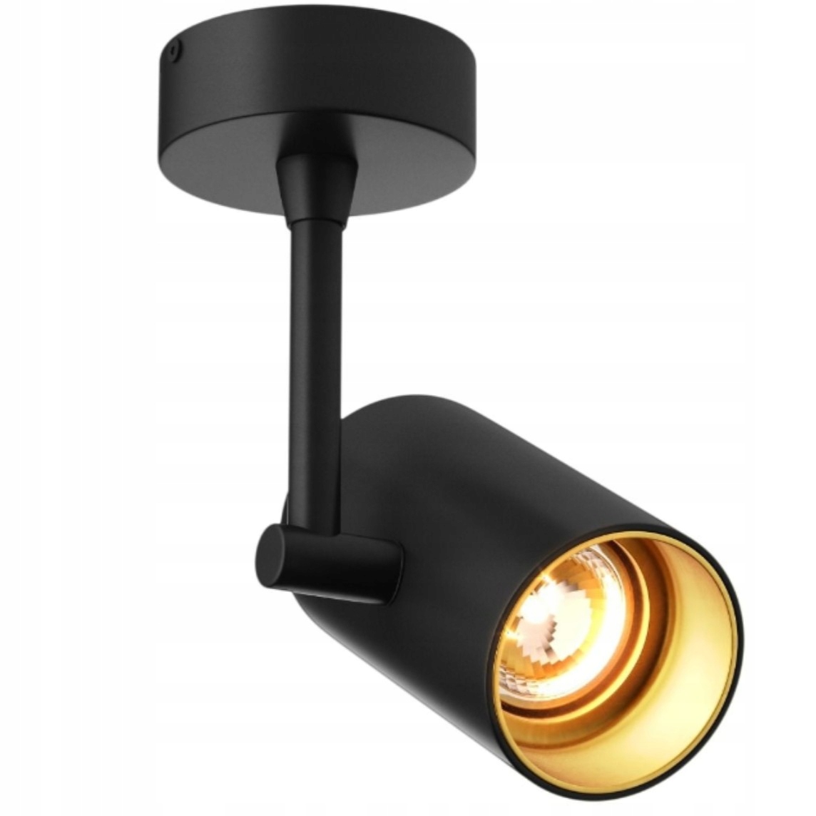 Stropní svítidlo reflektor černá zlatá do obývacího pokoje ložnice Tori Sl 1